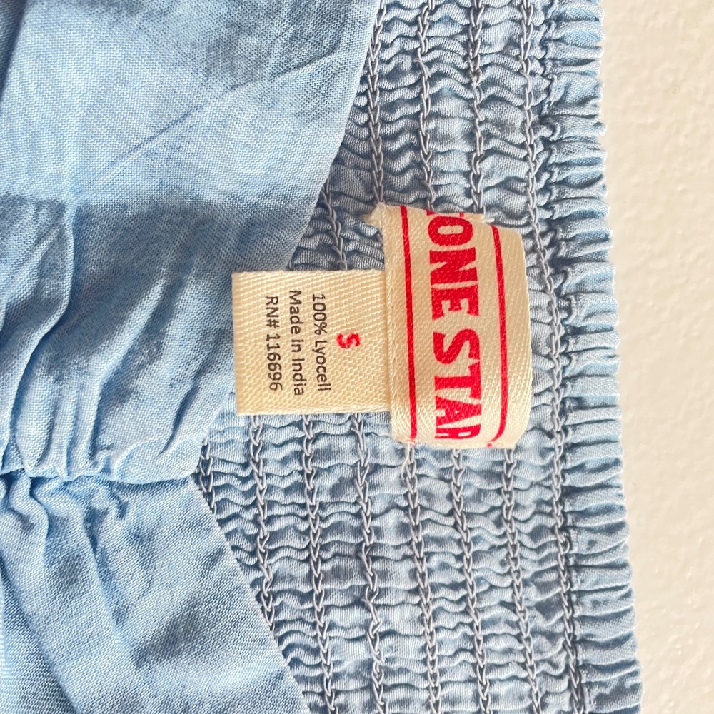 Lone star blue top
